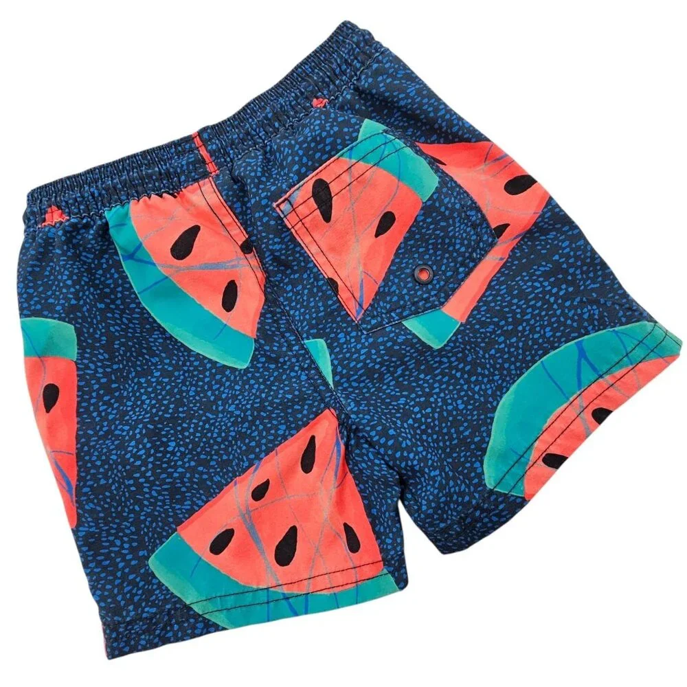 Tea Collection Boys‎ 18-24 Months Watermelon Print Swim Trunks